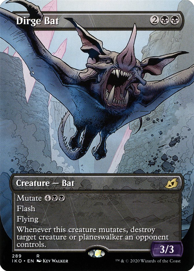 Dirge Bat 289 (Ikoria: Lair of Behemoths)  - Showcase | Chromatic Games