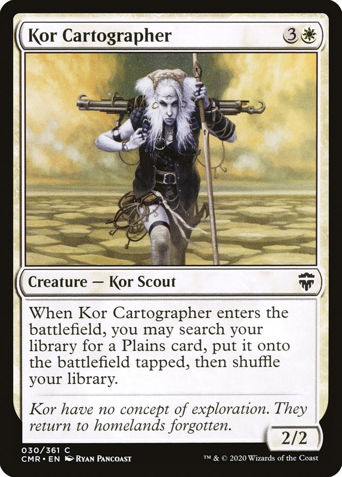Kor Cartographer 30 (Commander Legends)  | Chromatic Games