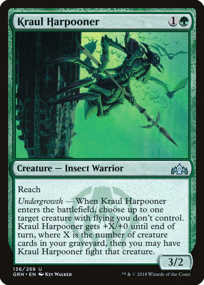 Kraul Harpooner 136 (Guilds of Ravnica)  | Chromatic Games