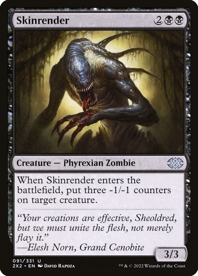 Skinrender 91/331 (Double Masters 2022)  - Foil | Chromatic Games