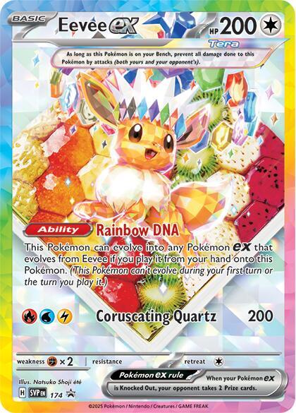 Eevee ex 174 174 (SV: Scarlet & Violet Promo Cards)  - Holofoil | Chromatic Games