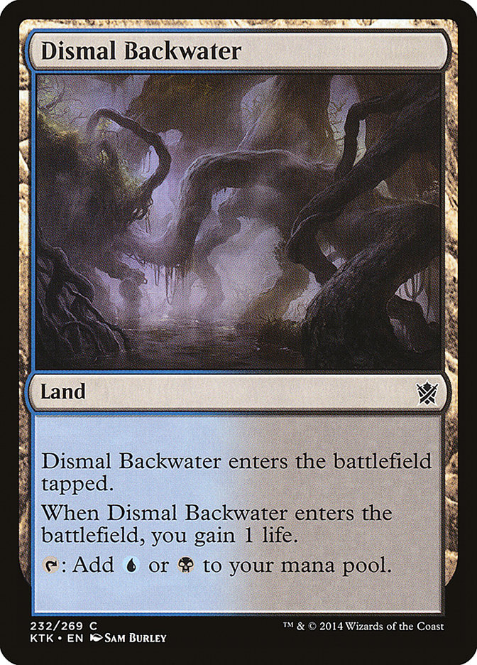 Dismal Backwater 232/269 (Khans of Tarkir)  | Chromatic Games