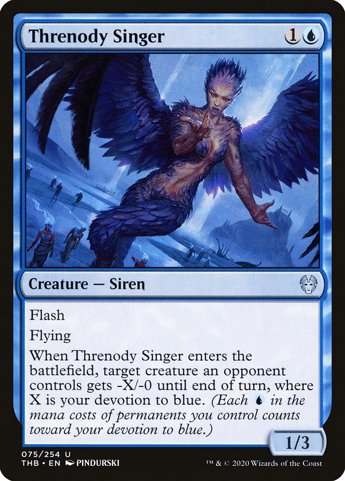 Threnody Singer 75/254 (Theros Beyond Death)  | Chromatic Games