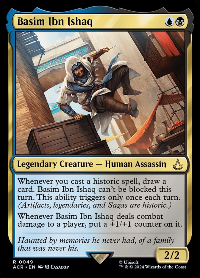 Basim Ibn Ishaq 49 (Universes Beyond: Assassin's Creed)  | Chromatic Games