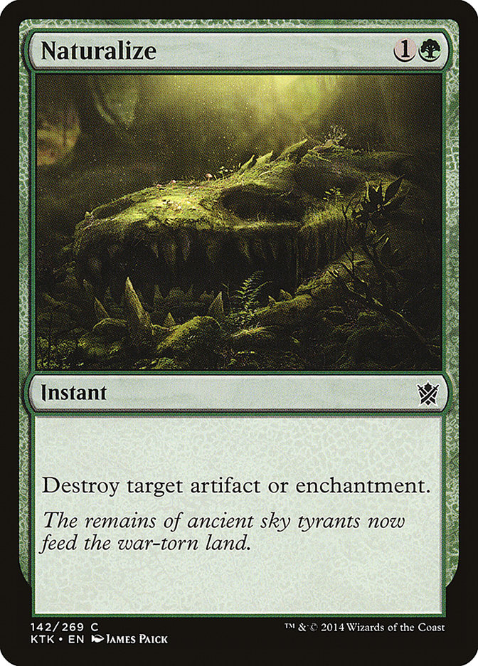 Naturalize 142 (Khans of Tarkir)  | Chromatic Games