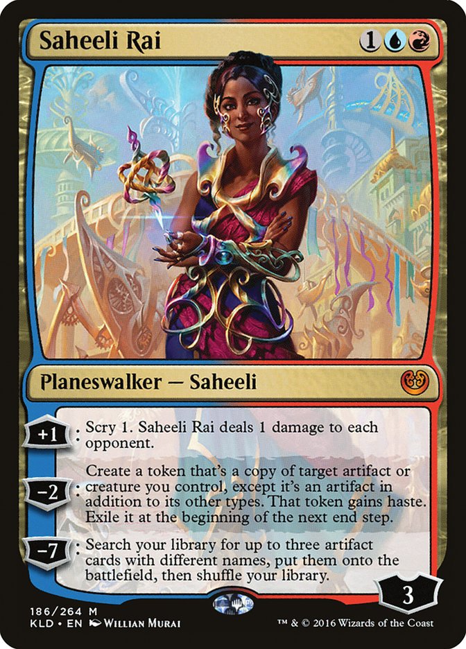 Saheeli Rai 186/264 (Kaladesh)  | Chromatic Games