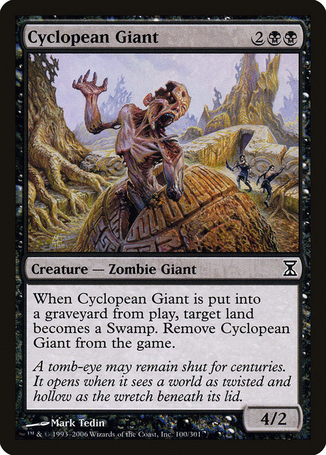 Cyclopean Giant 100 (Time Spiral)  - Foil | Chromatic Games