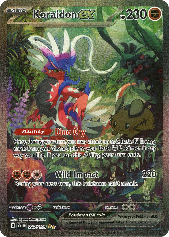 Koraidon ex 247/198 (SV01: Scarlet & Violet Base Set)  - Holofoil | Chromatic Games