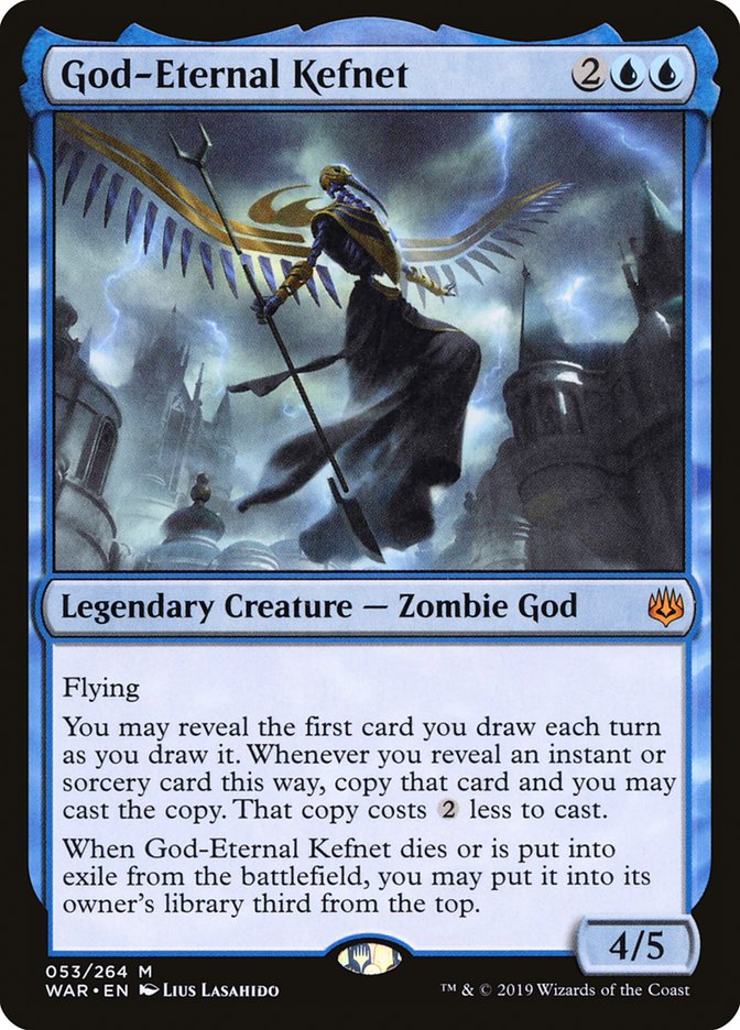 God-Eternal Kefnet 53/264 (War of the Spark)  | Chromatic Games