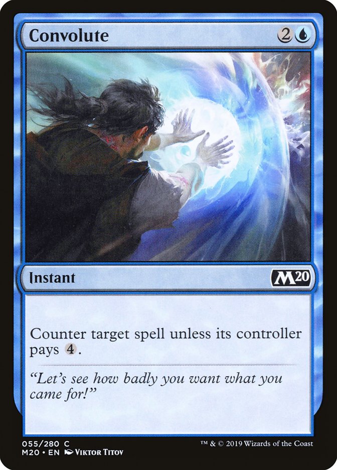 Convolute 55/280 (Core Set 2020)  - Foil | Chromatic Games