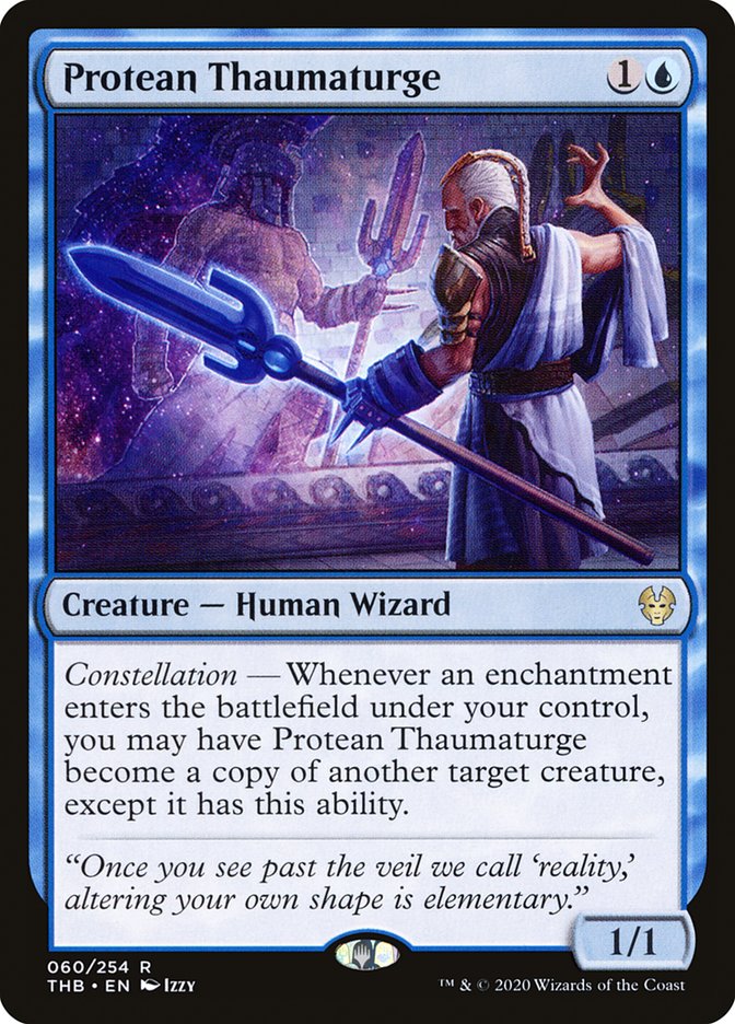 Protean Thaumaturge 60 (Theros Beyond Death)  - Foil | Chromatic Games