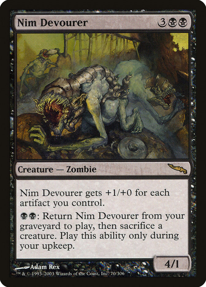 Nim Devourer 70/306 (Mirrodin)  | Chromatic Games