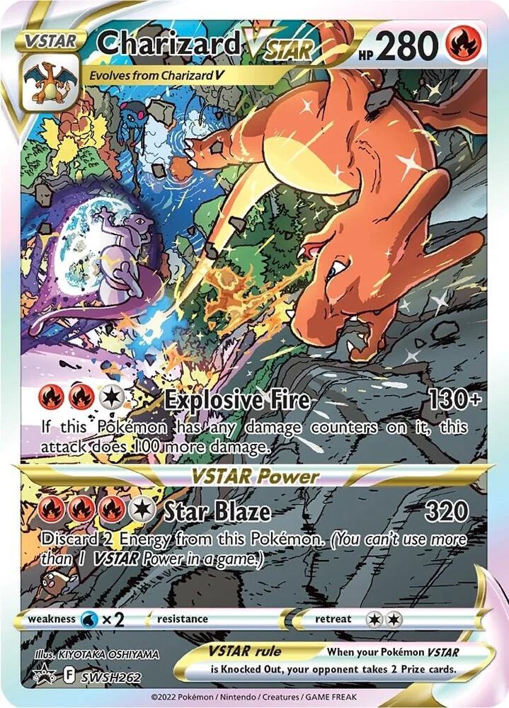 Charizard VSTAR SWSH262 (SWSH: Sword & Shield Promo Cards)  - Holofoil | Chromatic Games