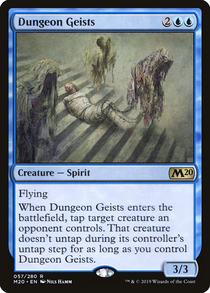 Dungeon Geists 57/280 (Core Set 2020)  - Foil | Chromatic Games