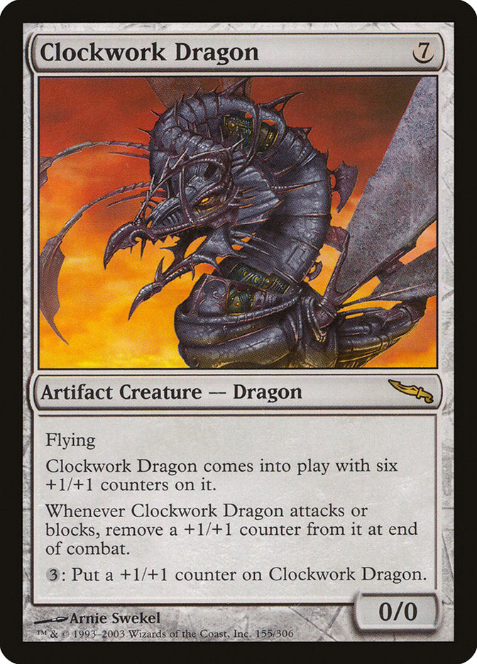 Clockwork Dragon 155 (Mirrodin)  | Chromatic Games