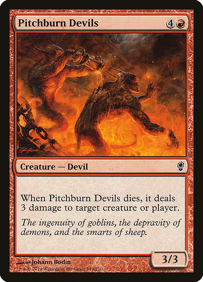 Pitchburn Devils 149/210 (Conspiracy)  - Foil | Chromatic Games