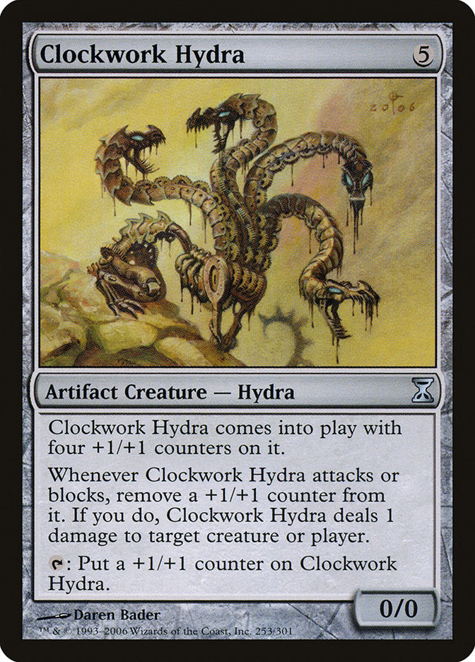 Clockwork Hydra 253/301 (Time Spiral)  | Chromatic Games
