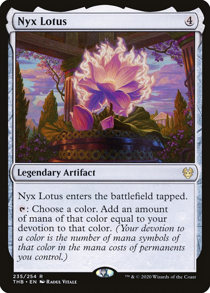 Nyx Lotus 235 (Theros Beyond Death)  | Chromatic Games