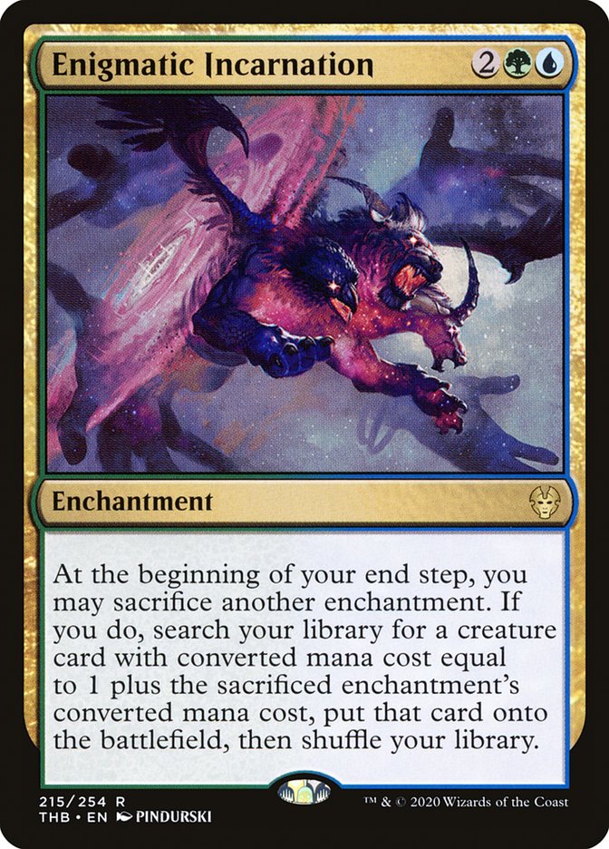 Enigmatic Incarnation 215/254 (Theros Beyond Death)  | Chromatic Games