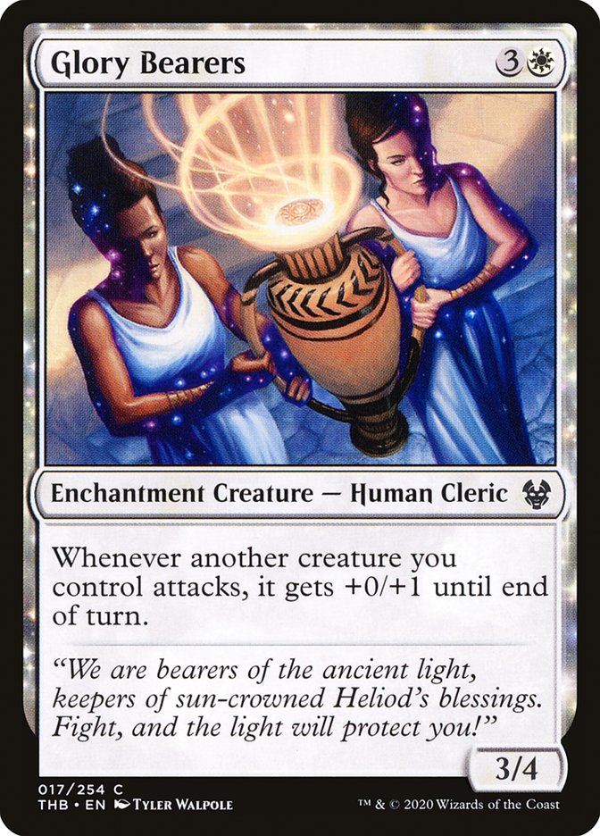 Glory Bearers 17/254 (Theros Beyond Death)  - Foil | Chromatic Games