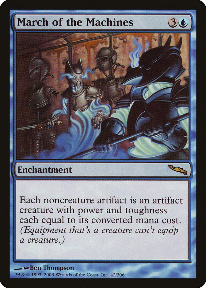 March of the Machines 42/306 (Mirrodin)  | Chromatic Games