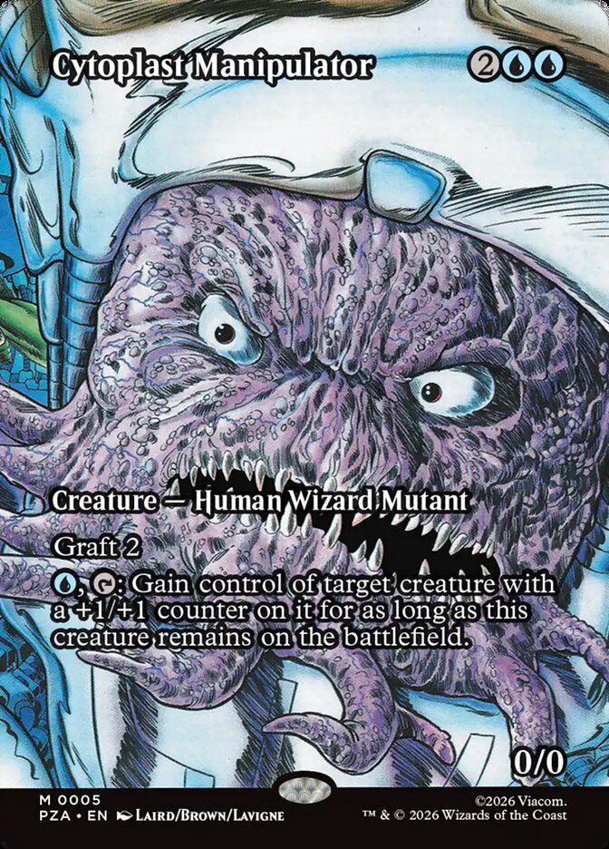 Cytoplast Manipulator 5/20 (Teenage Mutant Ninja Turtles Source Material)  - Borderless Foil | Chromatic Games