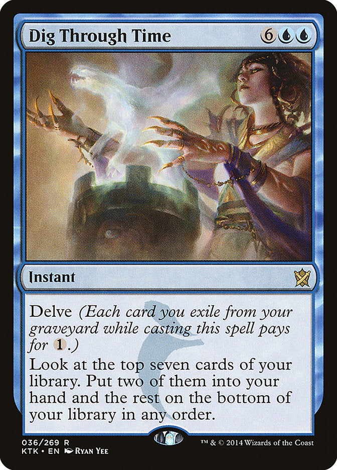 Dig Through Time 36/269 (Khans of Tarkir)  | Chromatic Games
