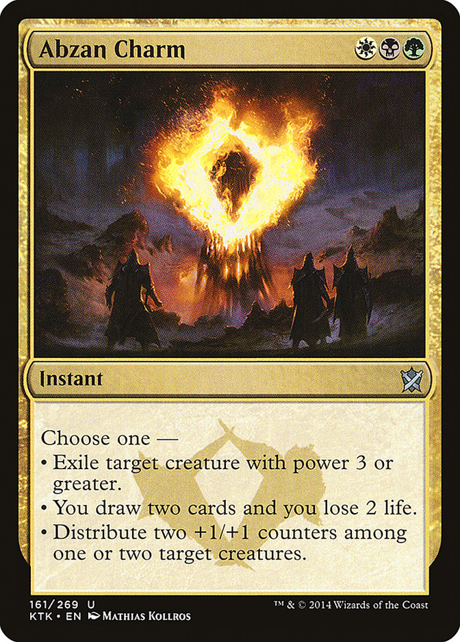 Abzan Charm 161/269 (Khans of Tarkir)  | Chromatic Games