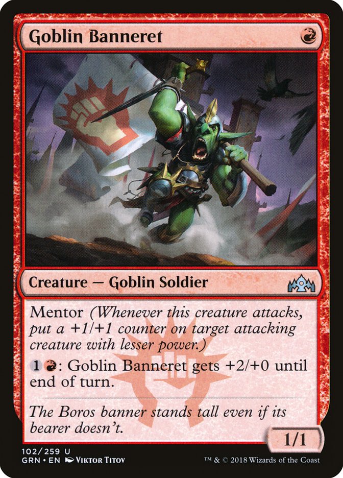 Goblin Banneret 102/259 (Guilds of Ravnica)  | Chromatic Games