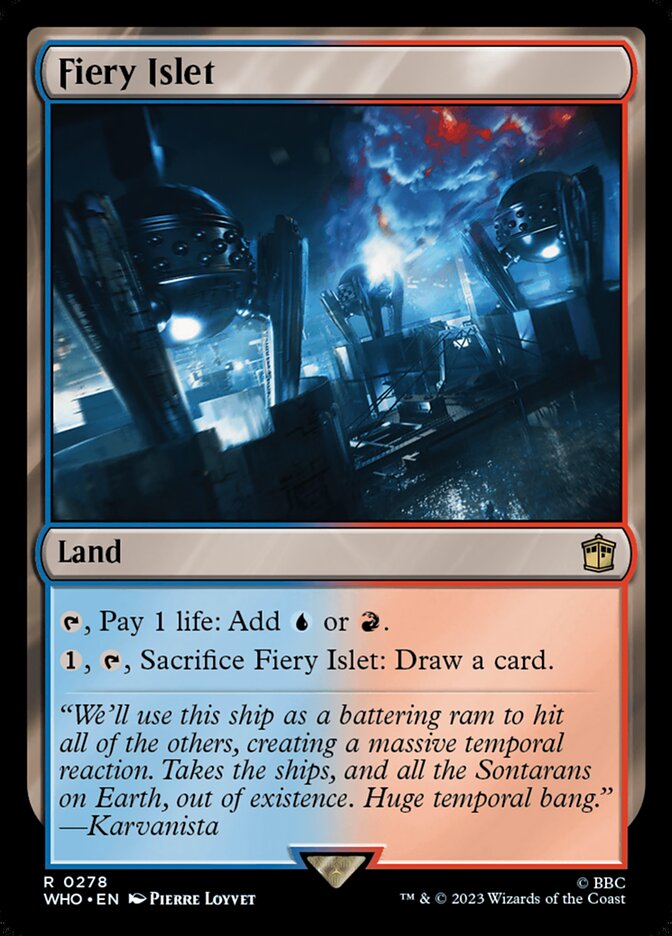 Fiery Islet 278/331 (Universes Beyond: Doctor Who)  | Chromatic Games