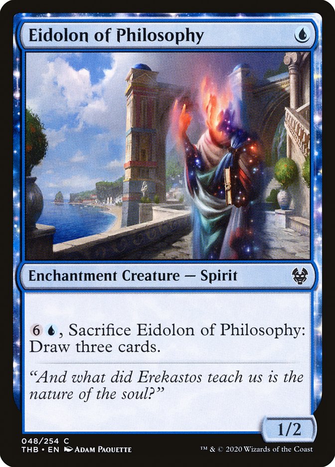 Eidolon of Philosophy 48/254 (Theros Beyond Death)  | Chromatic Games