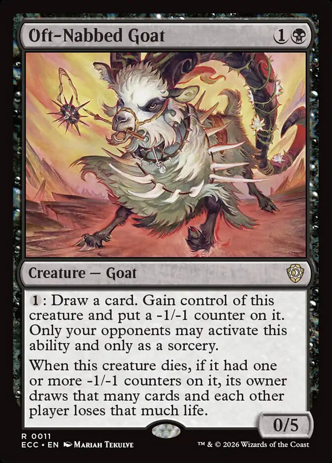 Oft-Nabbed Goat 11 (Commander: Lorwyn Eclipsed)  | Chromatic Games