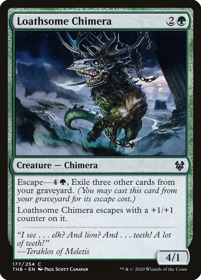 Loathsome Chimera 177/254 (Theros Beyond Death)  | Chromatic Games