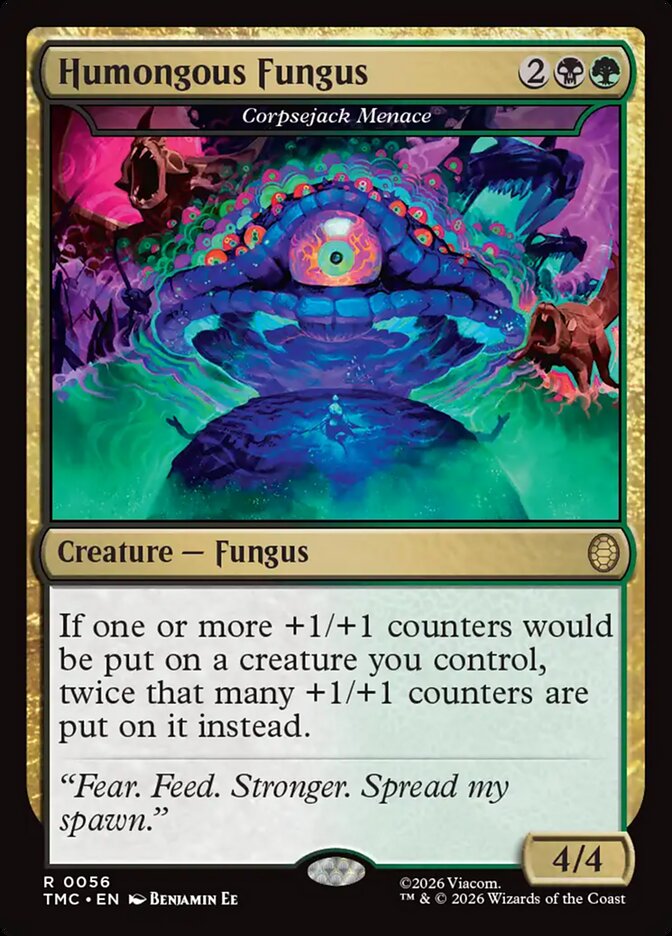 Humongous Fungus Corpsejack Menace 56/0 (Commander: Teenage Mutant Ninja Turtles)  | Chromatic Games