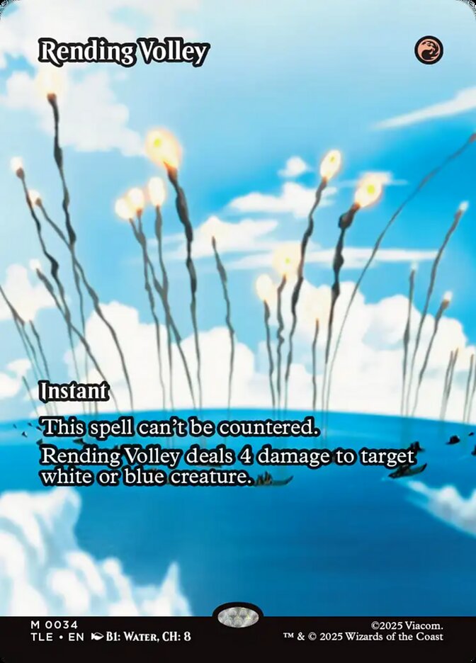 Rending Volley 34/317 (Avatar: The Last Airbender: Eternal-Legal)  - Borderless | Chromatic Games