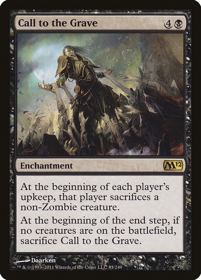 Call to the Grave 85/249 (Magic 2012 (M12))  | Chromatic Games