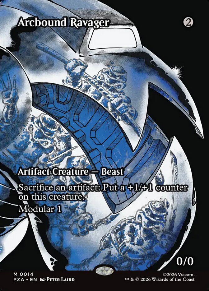 Arcbound Ravager 14/20 (Teenage Mutant Ninja Turtles Source Material)  - Borderless | Chromatic Games