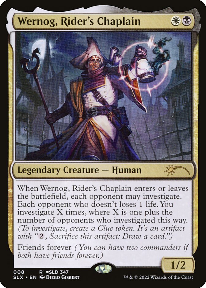Wernog, Rider's Chaplain 8/32 (SLX Cards)  | Chromatic Games