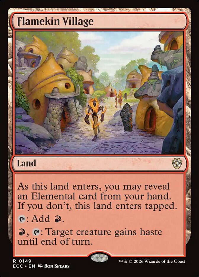 Flamekin Village 149 (Commander: Lorwyn Eclipsed)  | Chromatic Games