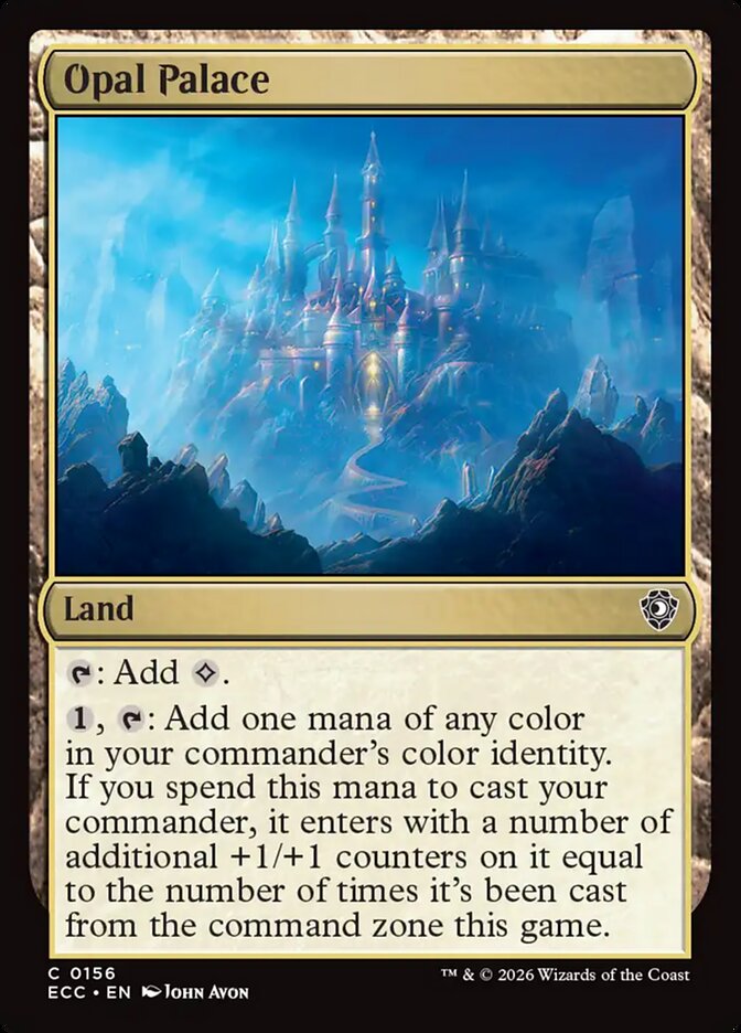Opal Palace 156 (Commander: Lorwyn Eclipsed)  | Chromatic Games