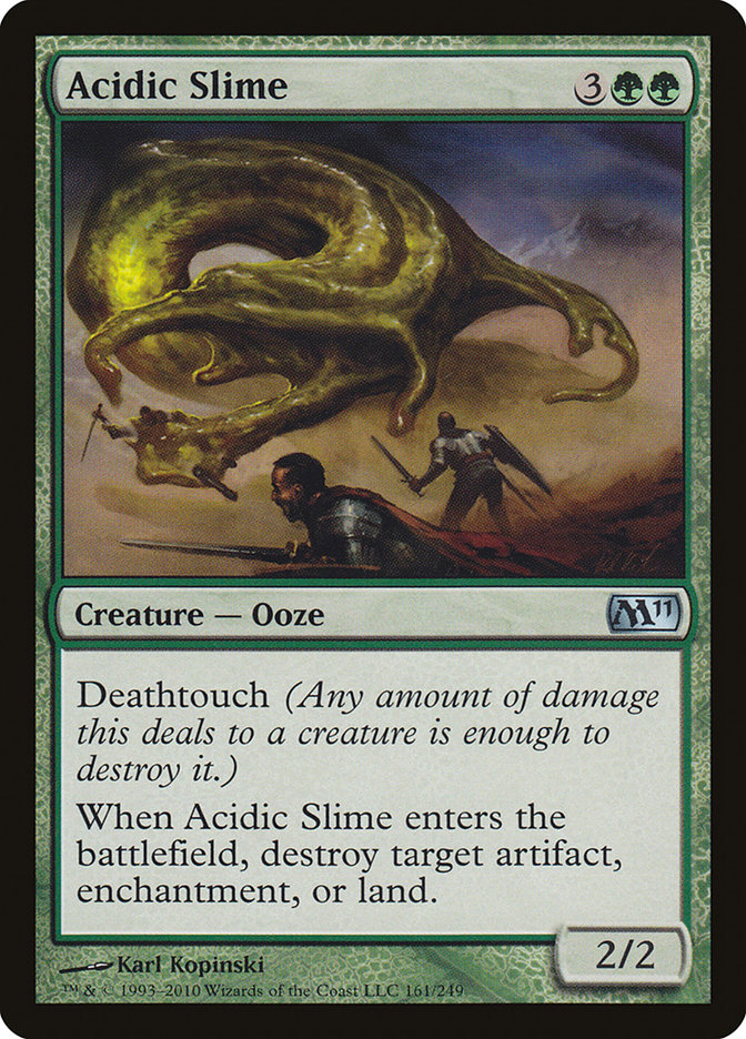 Acidic Slime 161/249 (Magic 2011 (M11))  | Chromatic Games