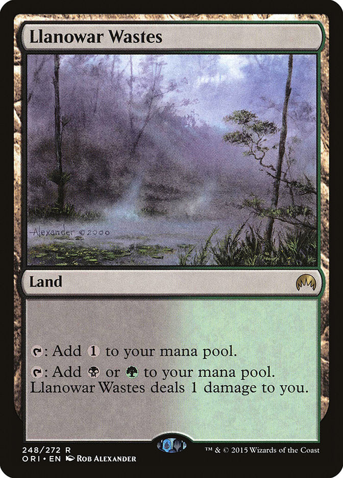 Llanowar Wastes 248/272 (Magic Origins)  | Chromatic Games