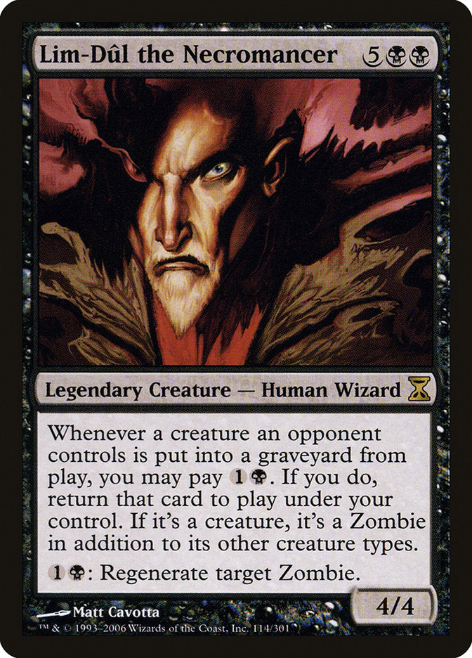 Lim-Dûl the Necromancer 114/301 (Time Spiral)  | Chromatic Games
