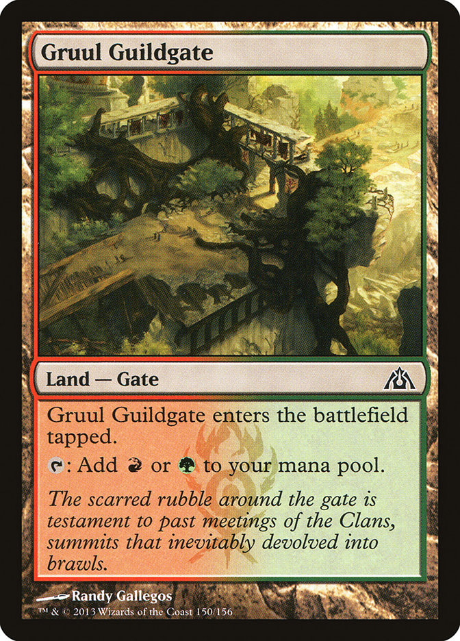 Gruul Guildgate 150/156 (Dragon's Maze)  | Chromatic Games