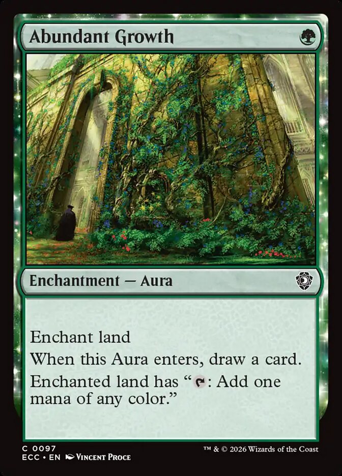 Abundant Growth 97 (Commander: Lorwyn Eclipsed)  | Chromatic Games