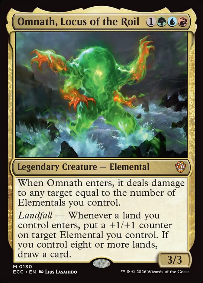 Omnath, Locus of the Roil 130 (Commander: Lorwyn Eclipsed)  | Chromatic Games