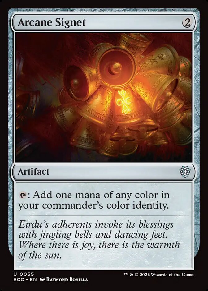 Arcane Signet 55/176 (Commander: Lorwyn Eclipsed)  | Chromatic Games
