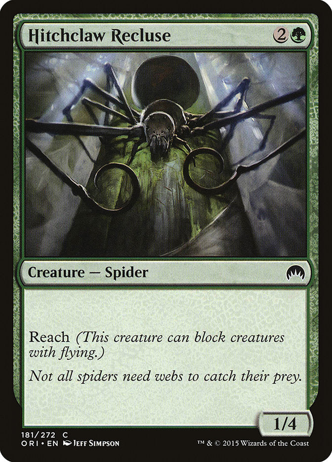 Hitchclaw Recluse 181/272 (Magic Origins)  | Chromatic Games