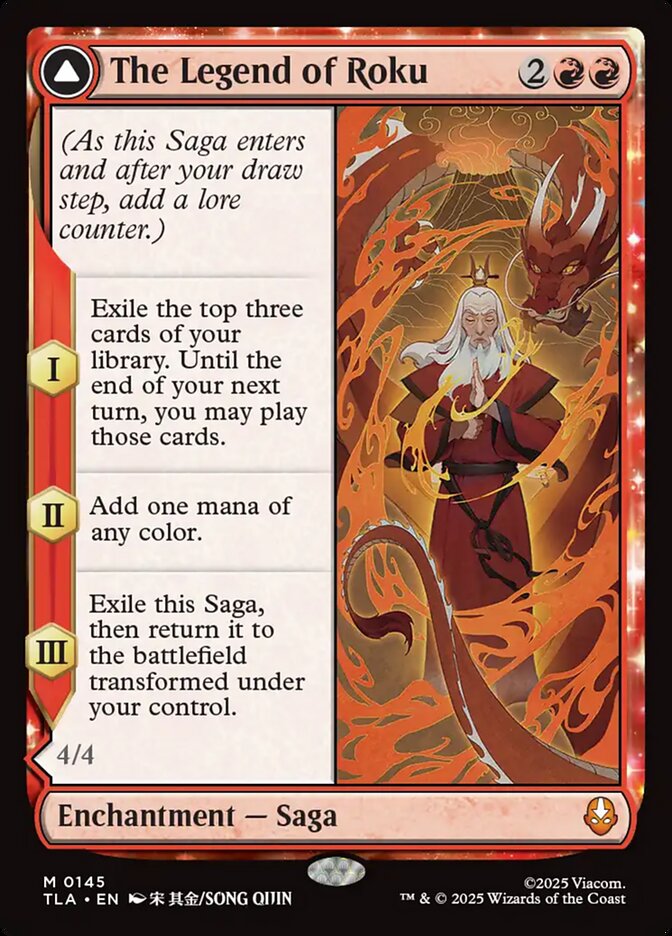 The Legend of Roku // Avatar Roku 145 (Avatar: The Last Airbender)  | Chromatic Games