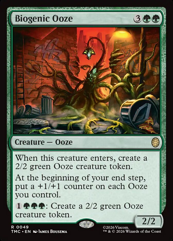 Biogenic Ooze 49 (Commander: Teenage Mutant Ninja Turtles)  | Chromatic Games